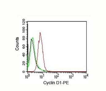 Monoclonal Mouse anti-Human CCND1 / Cyclin D1 Antibody (clone CCND1/809, PE, IF)