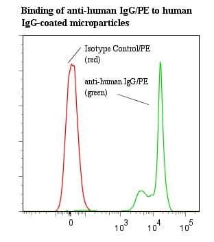 Mouse Anti-Human IgG Secondary Antibody (clone ICO-97, RPE)