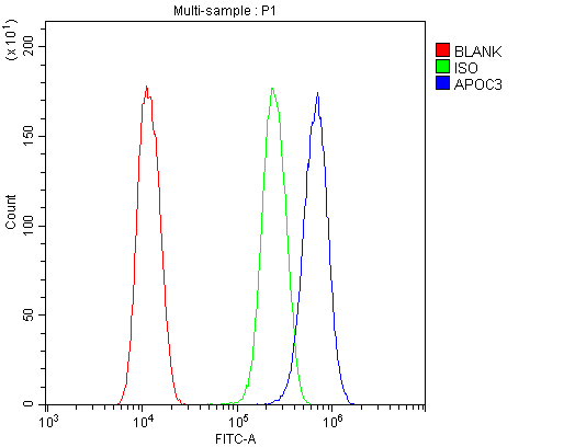 Polyclonal Rabbit anti-Human APOC3 / Apolipoprotein C III Antibody (WB)