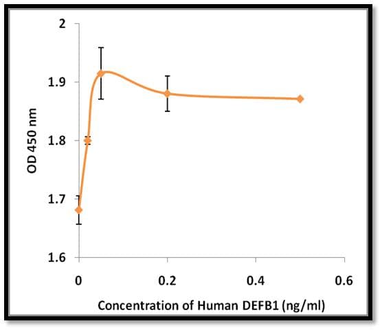 Human DEFB1 / BD-1 Protein (Recombinant)