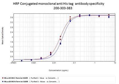 His Tag Antibody (clone 33D10.D2.G8, HRP)