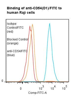 Monoclonal Mouse anti-Human ICAM-1 / CD54 Antibody (clone 15.2, FITC, IHC, WB)