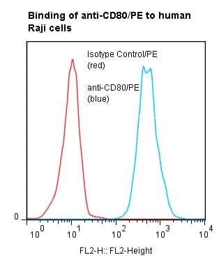 CD80 Antibody (clone P1.H5.A1.A1, RPE)