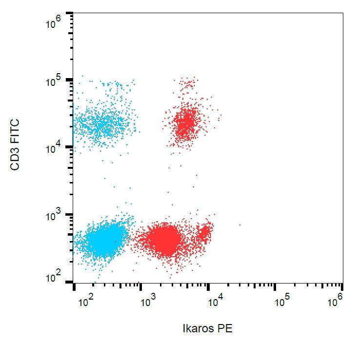 Monoclonal Mouse anti-Human IKZF1 / IKAROS Antibody (clone 4E9, PE, WB)