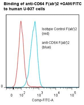 FCGR1A / CD64 Antibody (clone 10.1, Fab'2)