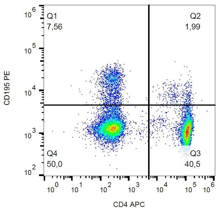 CCR5 Antibody (aa1-22, clone T21/8, PE)