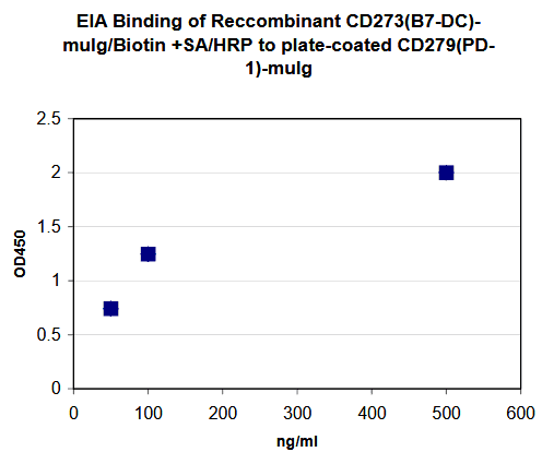 Human PD-L2 / PDCD1LG2 / CD273 Protein (Recombinant)