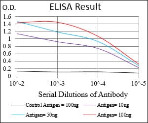 Monoclonal Mouse anti-Human CA9 / Carbonic Anhydrase IX Antibody (clone 10F7A8, aa37-186, WB)