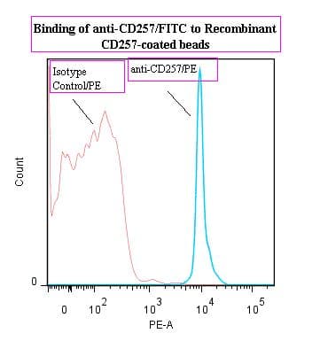 Monoclonal Mouse anti-Human BAFF / TNFSF13B Antibody (clone ANC2H3, RPE)
