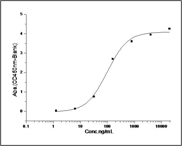 Mouse CD40L Protein (Recombinant Human IgG1 Fc, N-terminus)