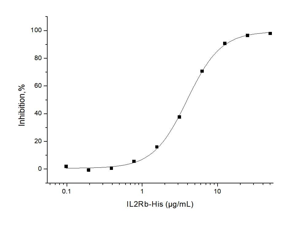 Human IL2RB / CD122 Protein (Recombinant His,C-terminus)