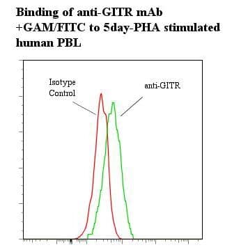 Monoclonal Mouse anti-Human TNFRSF18 / GITR Antibody (clone ANC5E3, Azide-free)
