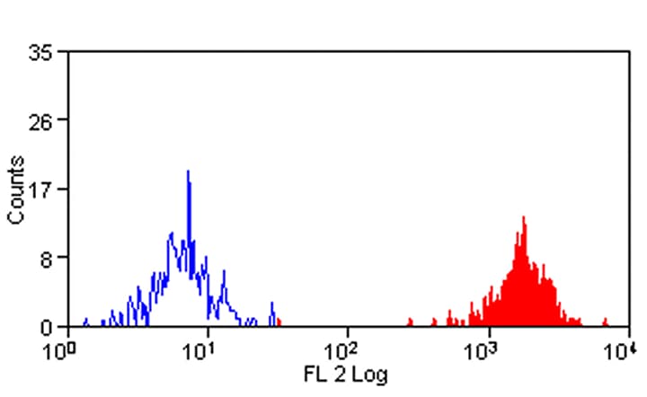 Monoclonal Mouse anti-Human ITGB3 / Integrin Beta 3 / CD61 Antibody (clone Y2/51, RPE)