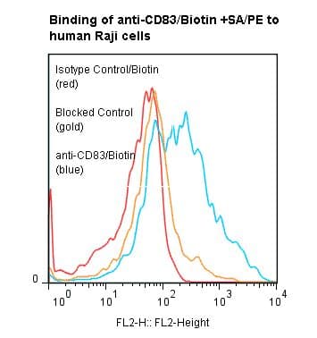Monoclonal Mouse anti-Human CD83 Antibody (clone HB15e, Biotin)