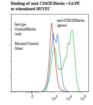 SELE / CD62E / E-selectin Antibody (clone HAE-1f, Biotin)